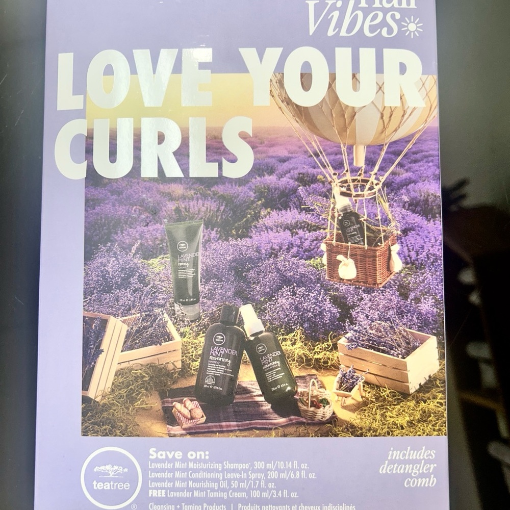 Tea Tree Lavender Mint Hair Care Set